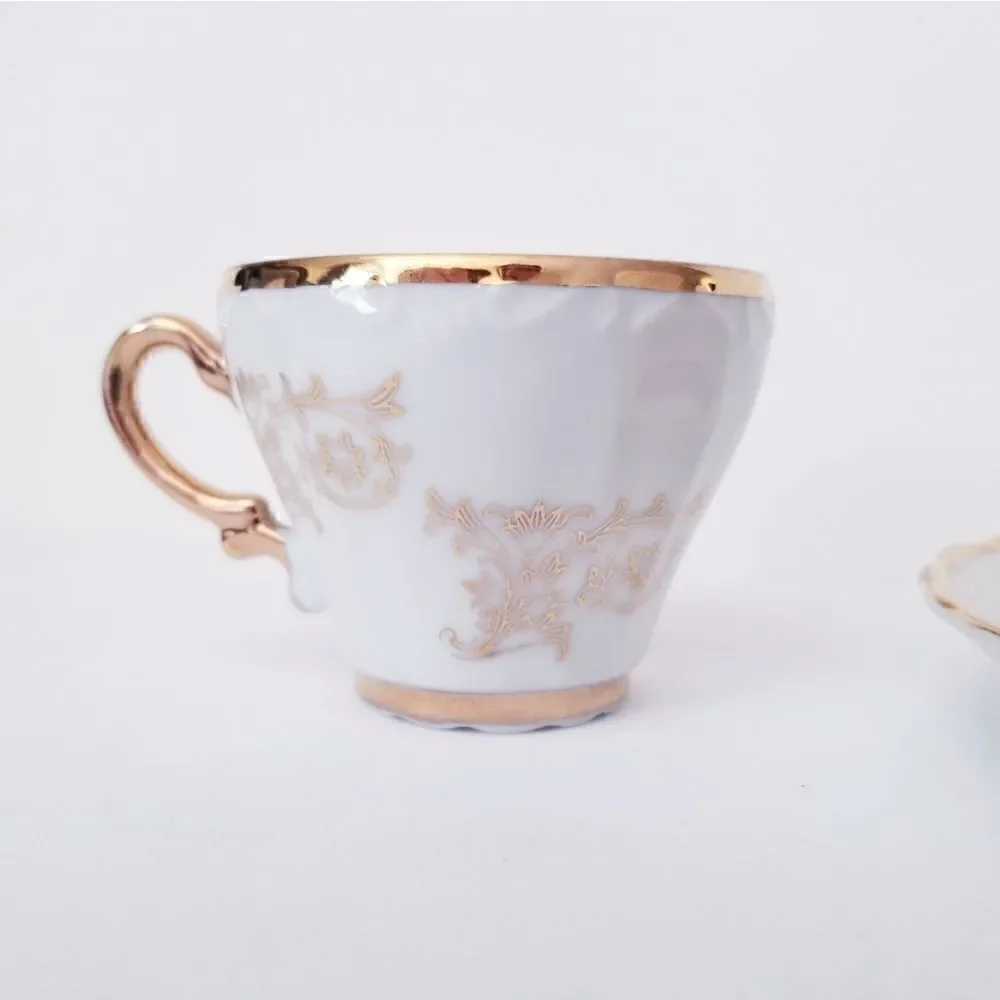 Vintage Fragonard Demitasse teacup & saucer set